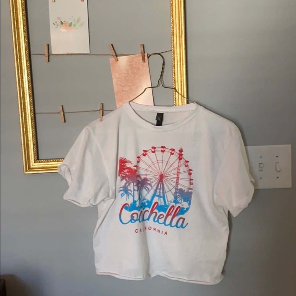 Cropped Coachella California Top *NWT*